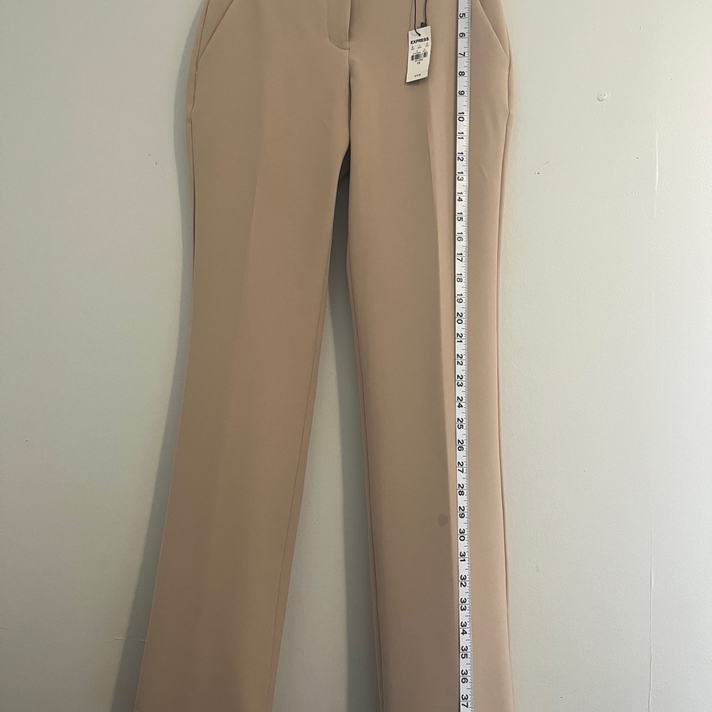 Express Boot Low Rise Chinos - Tan - Picture 10 of 15